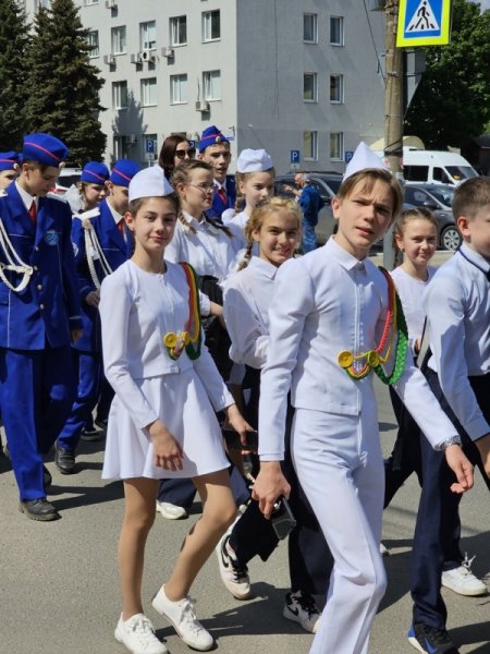 В Нижегородской области сотрудники Госавтоинспекции провели юбилейный парад юных инспекторов дорожного движения